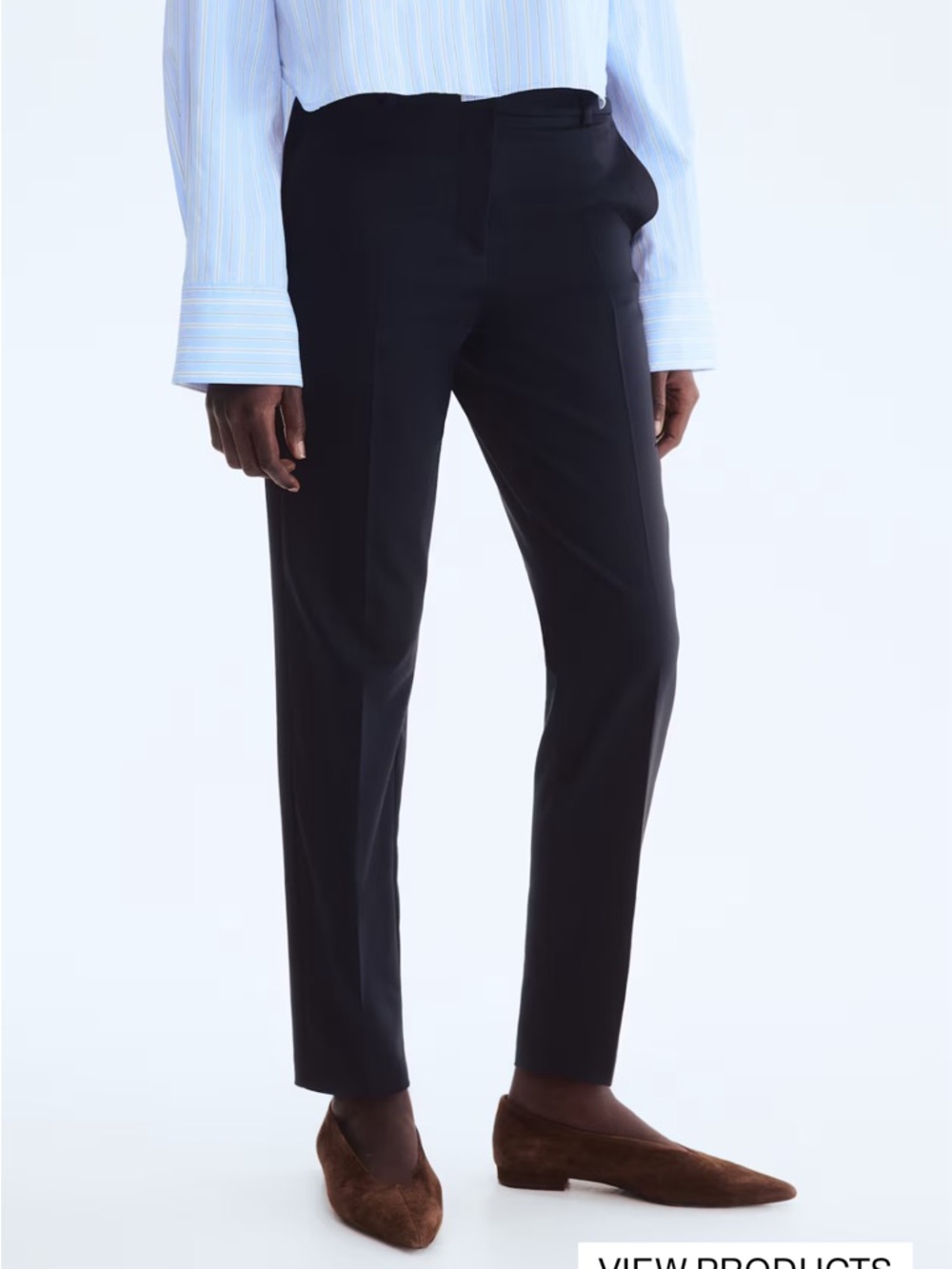 H&M  Slim Straight Dress Trousers